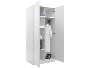 Шкаф для одежды MW-2 1880 белый за 13561 рублей
